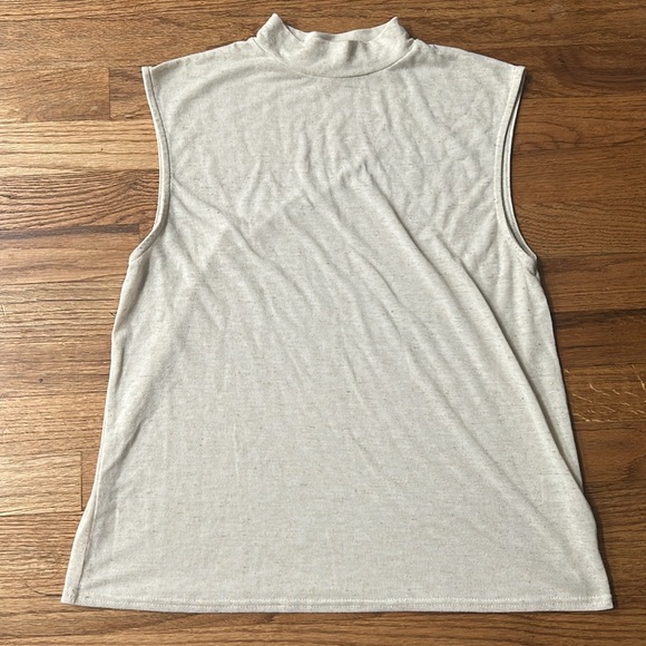 Missguided Tops - Missguided Lightweight Sleeveless Mock Neck Tank Top - NEW size 6